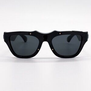 NEW BURBERRY SUNGLASSES  BLACK UNISEX BE4445U 4112/87 BURBERRY BE4445U 411287